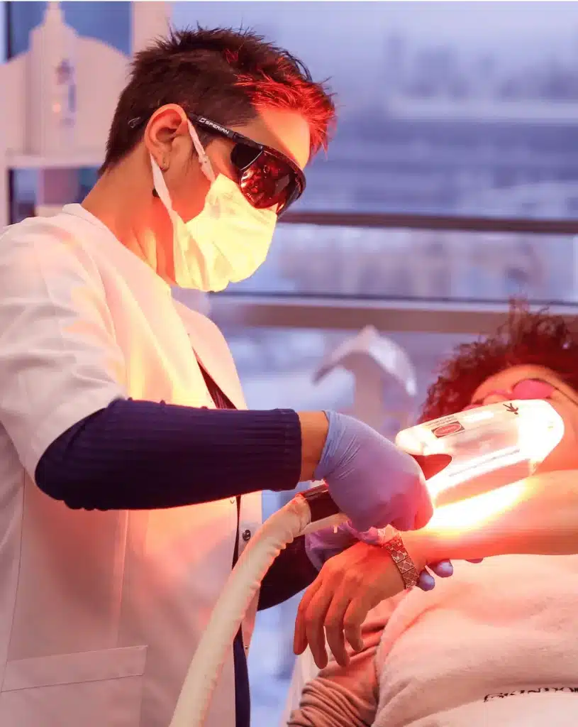Can you get laser hair removal over a tattoo?